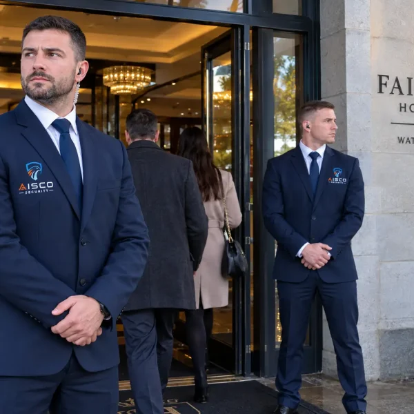 Hotel security 2 guards
